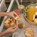 Ver imagem 3 de Kit 6 Mini Facas Oikos em Bambu Natural Minimalista