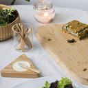 Ver imagem 2 de Kit 6 Mini Facas Oikos em Bambu Natural Minimalista