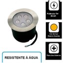 Ver imagem 2 de Embutido Solo 5w Balizador Led Blindado Ip67 Inox Spot Chão Piso