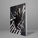 Ver imagem 3 de Quadro Decorativo Bw Rocks Relevo