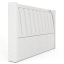Ver imagem 6 de Cabeceira Cama Casal 140cm Luara Bouclê Creme Z37 - Mpozenato