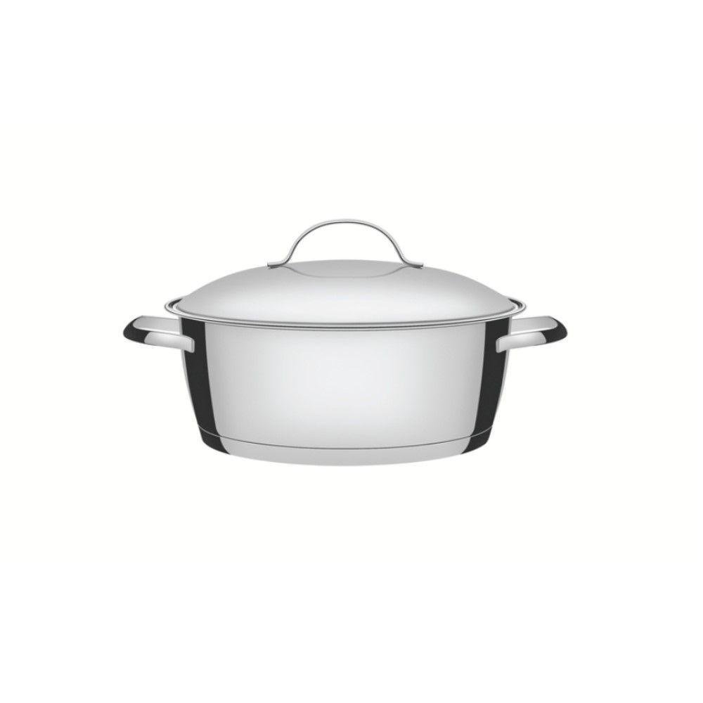 Jogo de Caçarola Rasa e Funda Allegra 3 Peças em Aço Inox Fundo Triplo Tramontina - 9