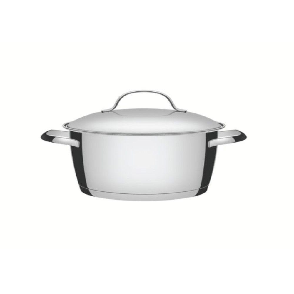 Jogo de Caçarola Rasa e Funda Allegra 3 Peças em Aço Inox Fundo Triplo Tramontina - 10