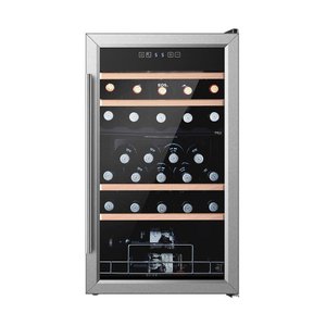 Adega Climatizada 33 Garrafas Dual Zone Eos Premium Compressor Eac33im 220v