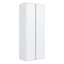 Ver imagem 2 de Guarda Roupas Infantil 2 Portas 80x45x195 cm Branco Completa Móveis