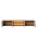 Ver imagem 2 de Rack Bancada Maggiore 2.4 Off White Matte Freijó - Colibri