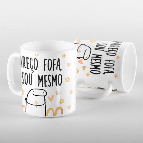 Caneca Flork Pareco Fofa e Sou Mesmo