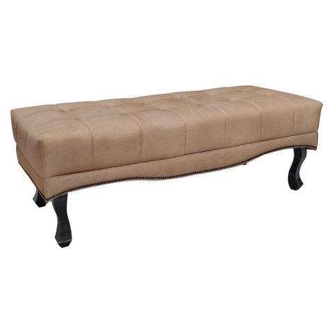 Calçadeira Recamier King 1,95M Cor Bege