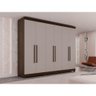 Guarda-roupa Casal 6 Portas 6 Gavetas Órion Premium Salleto Savana/off White - 4