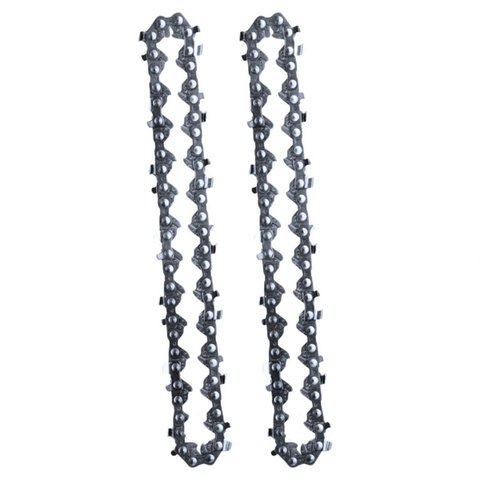 Corrente Mini Motosserra Eletrica 6 Polegadas 18 Dentes Portatil Reposiçao Ferramenta Obra Construça