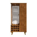 Ver imagem 4 de Cristaleira Elba com Led, Vidro e Soft Close Sala de Jantar - Naturalle