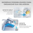 Ver mais imagens de Geladeira Midea Multidoor Frost Free Inverter 672L MDRM905MMD013 Branca Bivolt