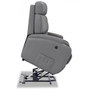 Ver imagem 1 de Poltrona do Papai Reclinável com Elevador Lift Pós Cirurgico em Corino Cor Cinza- Modelo Florença