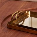 Ver imagem 4 de Bandeja em Metal com Espelho 18293-g Mart