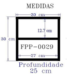 Mesa de Cabeceira Mesinha Suspensa Retrô Criado Quarto Nicho - Preto - 4