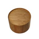 Ver imagem 2 de Mesa de Centro Odin Lamina de Madeira Mel Castanho