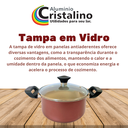 Ver imagem 2 de Jogo de Panelas Antiaderente 5 Pçs Teflon Cor Cereja