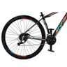 Bicicleta Aro29 Krw Alumínio Shimano 24v Freio Hidráulico S5 21 Preto-azul e Laranja - 3