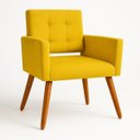 Ver imagem 3 de Poltrona para Sala Decorativa Mya Confortável Reforçada Suede