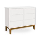 Ver imagem 4 de Quarto de Bebê Berço Evolution + Cômoda 6 Gvts + 02 Colchões Branco