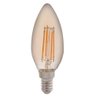Lâmpada Led de Filamento Vela Tramontina C35 Base E14 4 W 2200 K Luz Amarela Âmbar Tramontina - 1