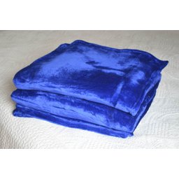 Cobertor Sherpa Mink Parahyba Azul Royal - 2