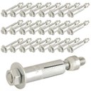 Ver imagem 1 de Chumbador com Prisioneiro 5/16 POL x 75 MM com 25 Peças VONDER