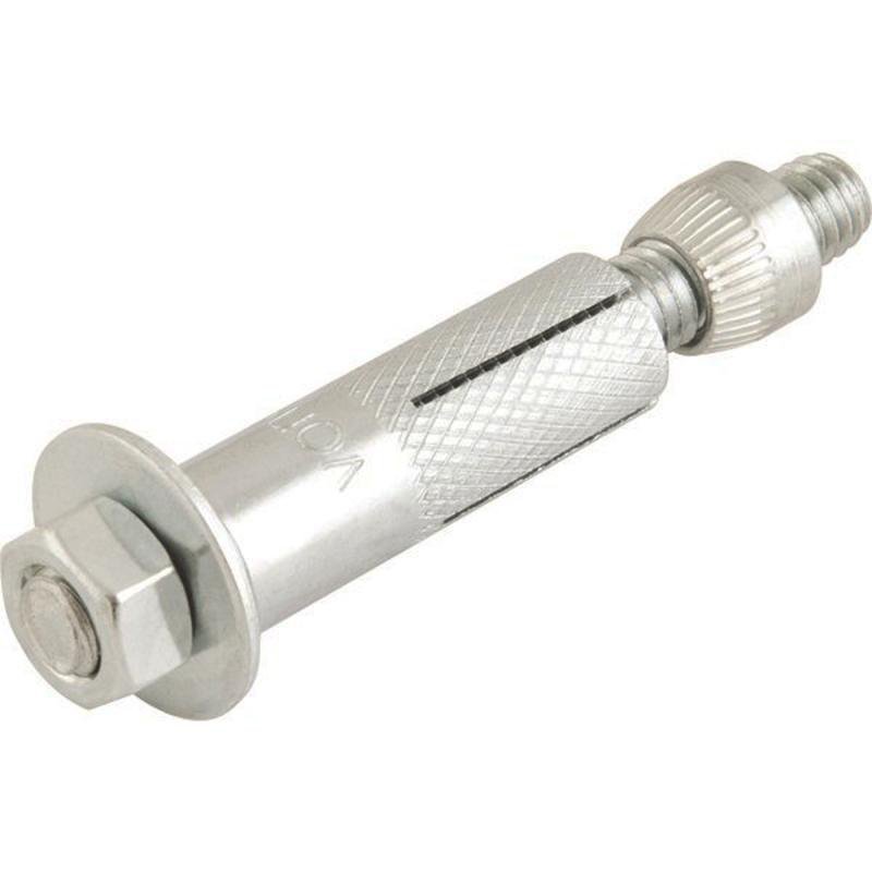 Chumbador com Prisioneiro 5/16 POL x 75 MM com 25 Peças VONDER - 2