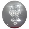 Lustre para Sala de Cristal Legítimo K9 Base Inox 40 Cm Alt - 2