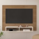 Ver imagem 7 de Painel Suspenso para Tv 50 Pol 120 Cm Cinamomo Off White Arly