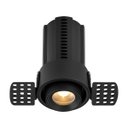 Ver imagem 2 de Spot Led Retrátil Embutir Aiva Noframe 7w 2700k Irc97 Nordecor St3056-preto