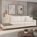 Ver imagem 2 de Sofá Living Lotus com Apoio Lateral Esquerda 2,40m em Linho