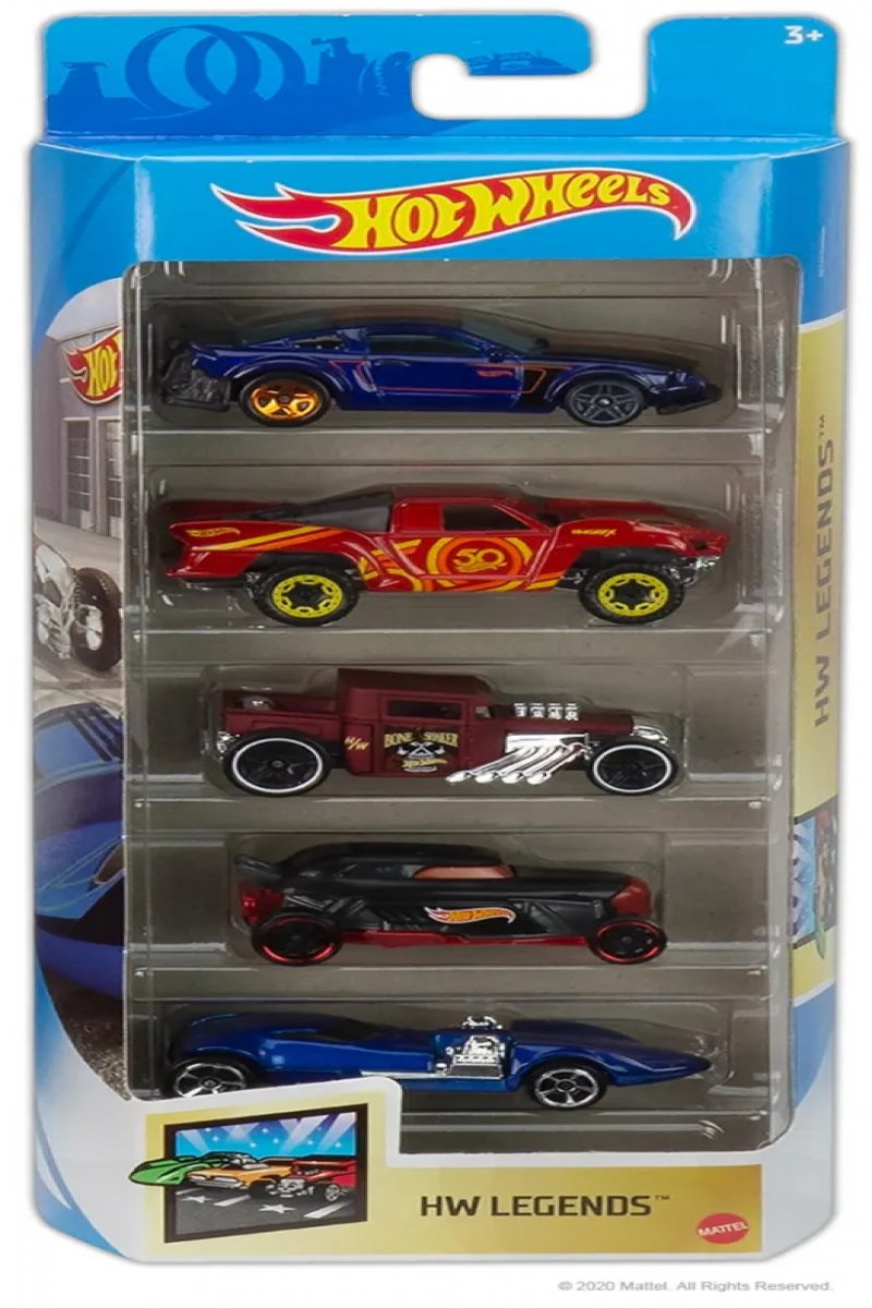 Hot Wheels Kit com 5 Carrinhos