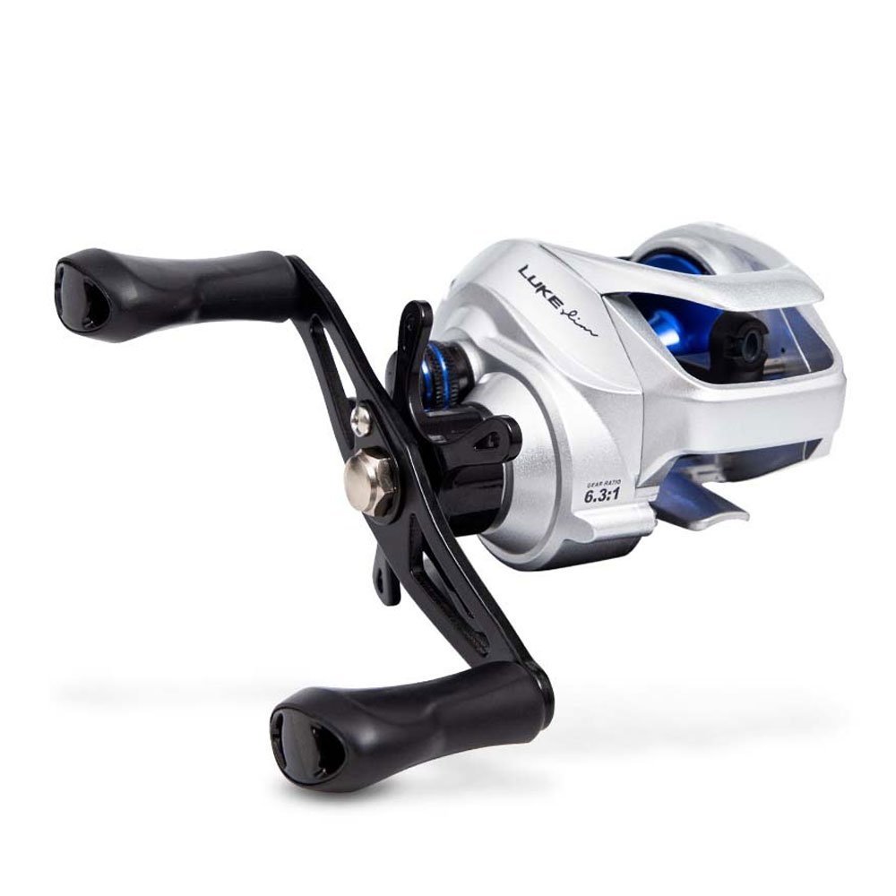Carretilha para Pesca Maruri Luke Slim Prateada - Direita - 4
