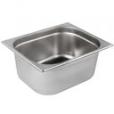 Ver imagem 2 de Kit 10 Cubas Gastronomica Inox Gn 1/2 X 150mm (325x265mm)