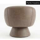 Ver imagem 6 de Poltrona Decorativa Cave Base Giratoria Courino Tcs 729 Moll