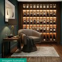 Ver mais imagens de Poltrona Decorativa Cave Base Giratoria Courino Tcs 729 Moll