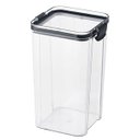 Ver imagem 2 de Pote Hermetico Tampa com Trava 1300ml Acrilico Transparente Veda Conserva Armazenamento Alimento Tem