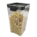 Ver imagem 5 de Pote Hermetico Tampa com Trava 1300ml Acrilico Transparente Veda Conserva Armazenamento Alimento Tem