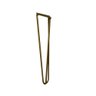 Pé de Metal 30 Cm Mesa de Canto Rack e Puffs Dourado - 2