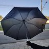 Guarda Chuva 105cm Invertido Sombrinha Fazzoletti Automático Preto Cabo Funcional - 3