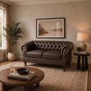 Ver imagem 2 de Namoradeira Chesterfield Duque 2 Lugares em Couríssimo:Couríssimo Café