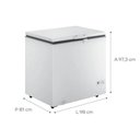 Ver imagem 5 de Freezer Horizontal 309 Litros Cha31fbbna Consul Branco