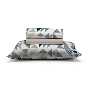 Jogo de Cama 100% Algodão Solteiro 150 Fios Fiori