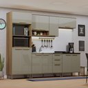 Ver imagem 1 de Cozinha Modulada Compacta 5 Peças sem Tampo e sem Pia Isis Luciane Móveis