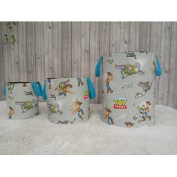 Cesto Organizador Pet Toy Story G Brinquedos Ambiente Limpo - 2