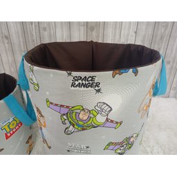 Cesto Organizador Pet Toy Story G Brinquedos Ambiente Limpo - 3