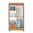 Ver imagem 3 de Guarda-Roupas Portofino 100% MDF 4 Portas 2 Gavetas