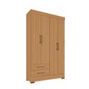 Ver imagem 4 de Guarda-Roupas Portofino 100% MDF 4 Portas 2 Gavetas