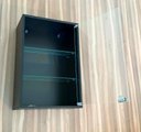 Ver imagem 2 de Vitrine Suspensa Prateleira em Vidro 64x44x25 Preta
